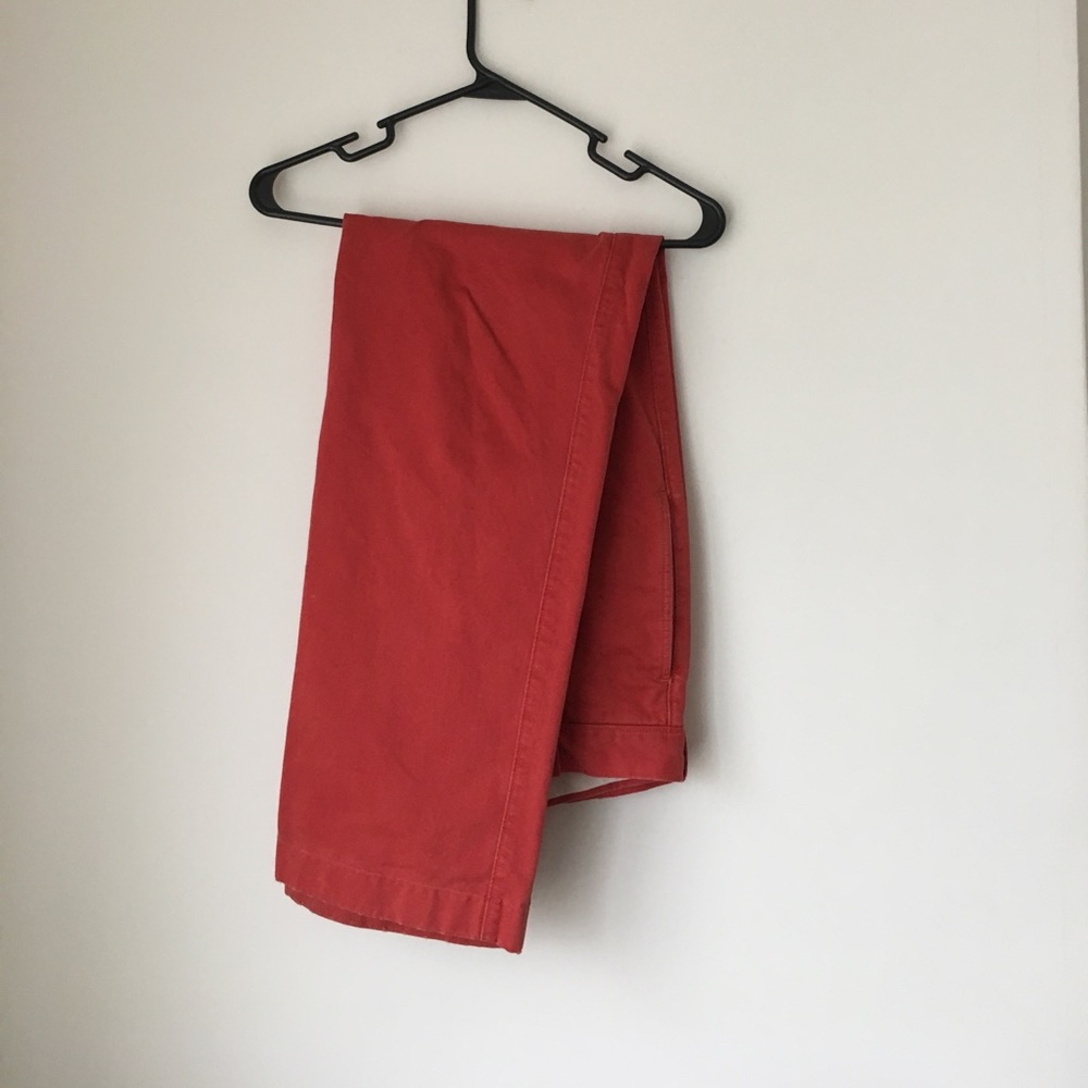 Red Jcrew Chinos