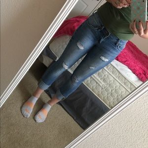 DOLLHOUSE BRAND JEANS! NEW! SKINNY CAPRI STYLE!