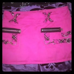 Tripp mini skirt w/Skullzippers OBO!!!!