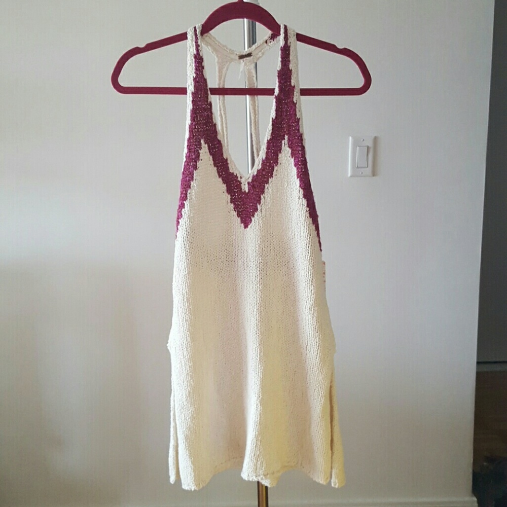 Free People sweater tank