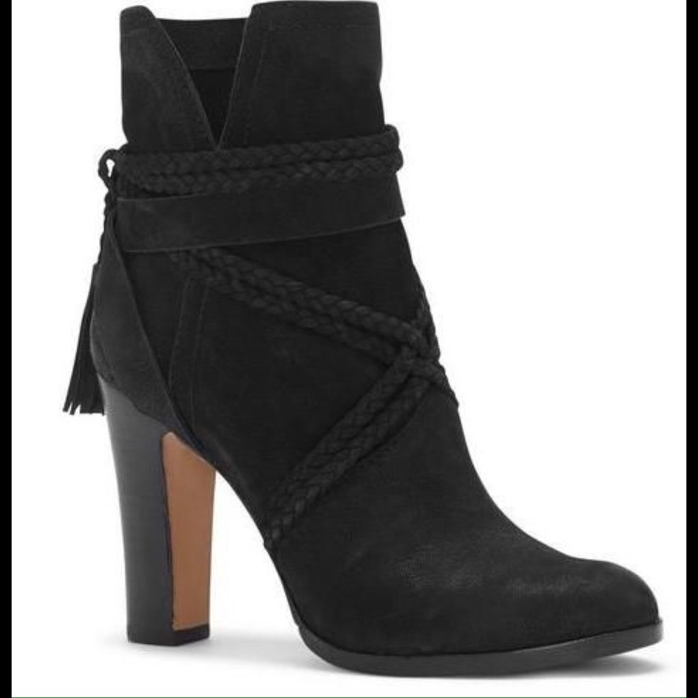 Vince Camuto braided booties