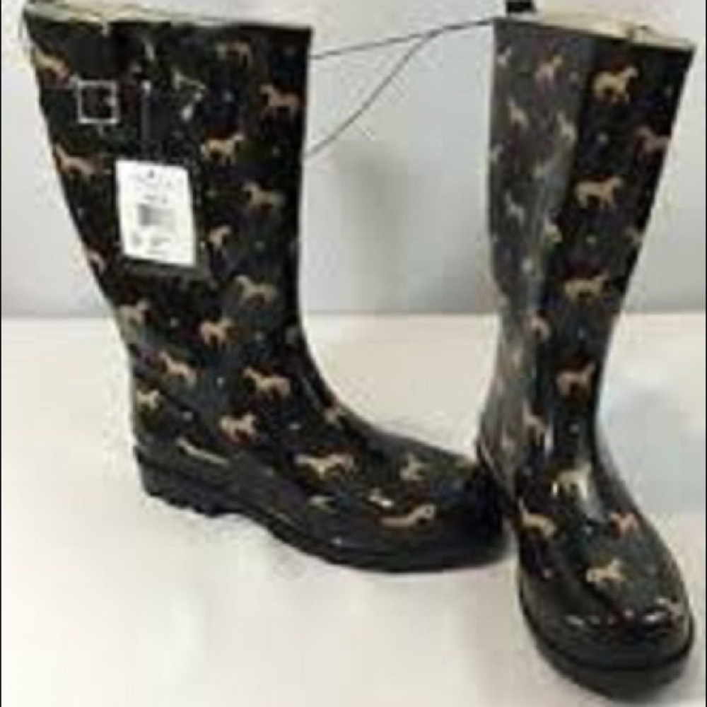 Ladies Rain Boots 🐴