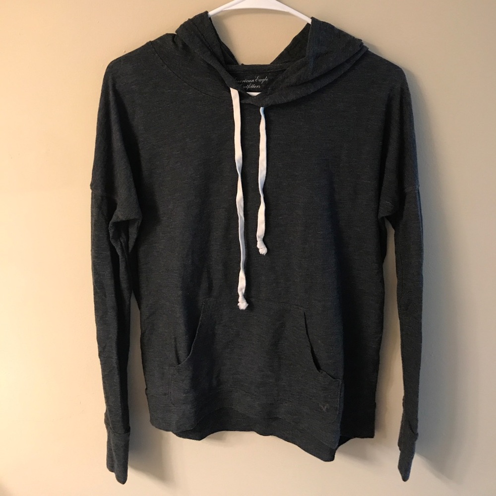 Lightweight pullover with hood