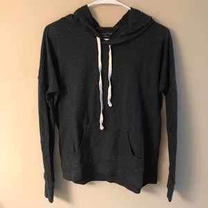 Lightweight pullover with hood