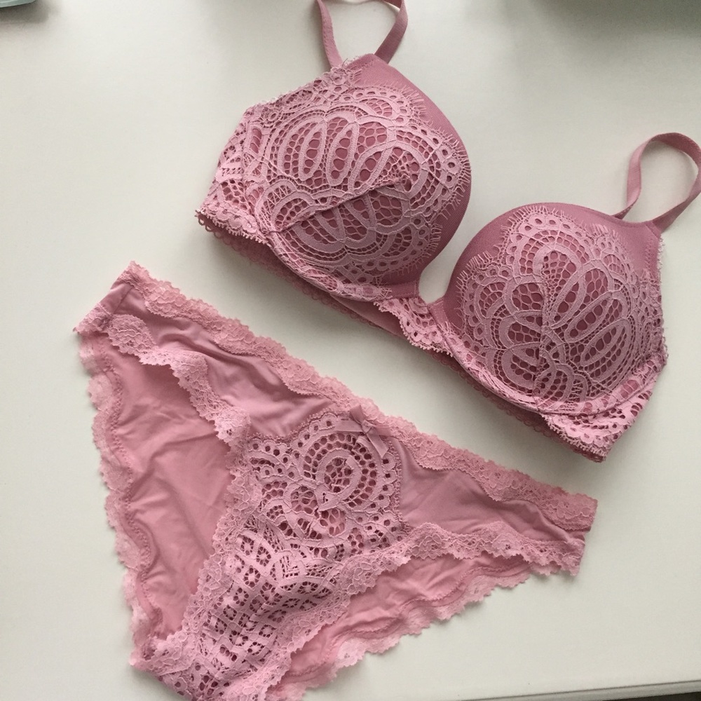 💗VS Dream Angel push-up bra & panty💗