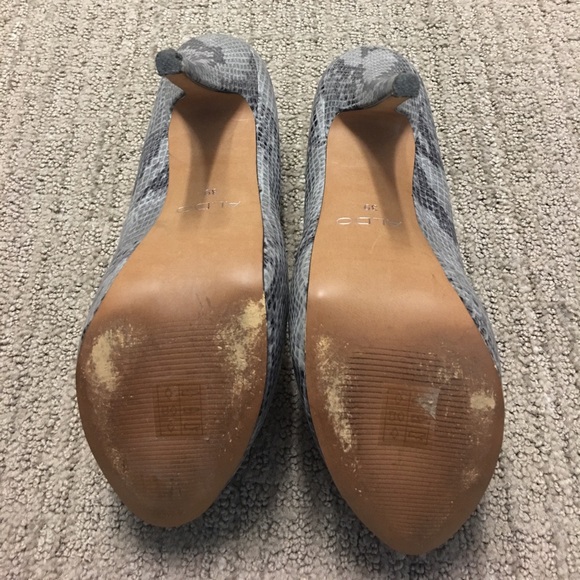 Aldo snake skin platform heels - Picture 3 of 3