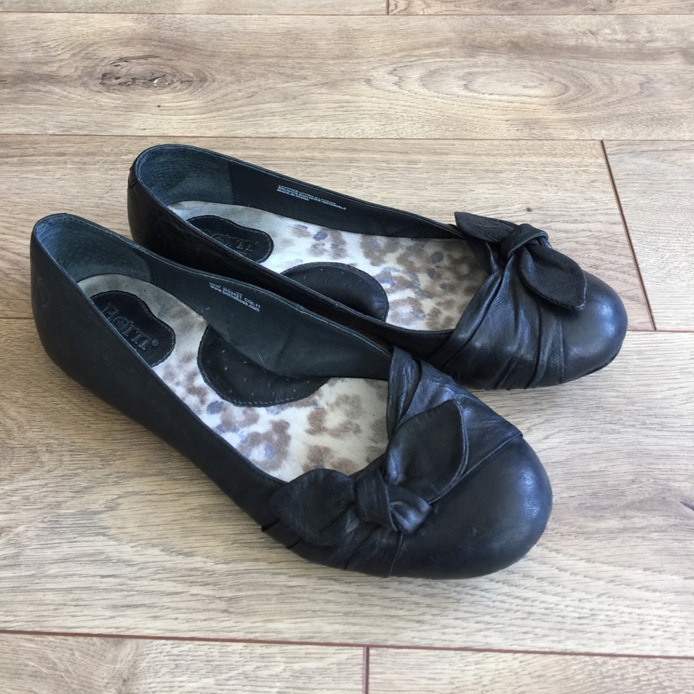 Born flats black size 8 1/2