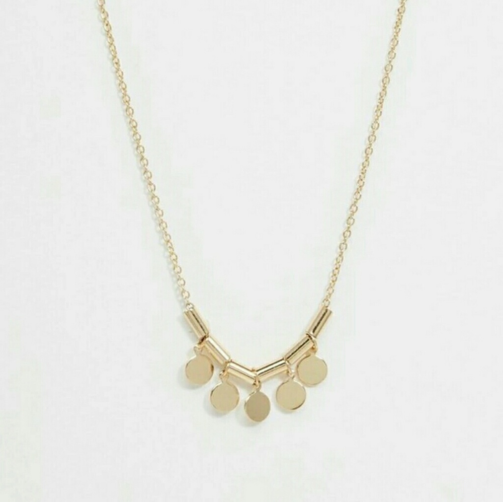 Bar & Circle Necklace