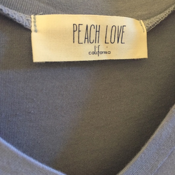 Last 1! Medium Peach Love California Tie Dye Dress - Picture 7 of 8