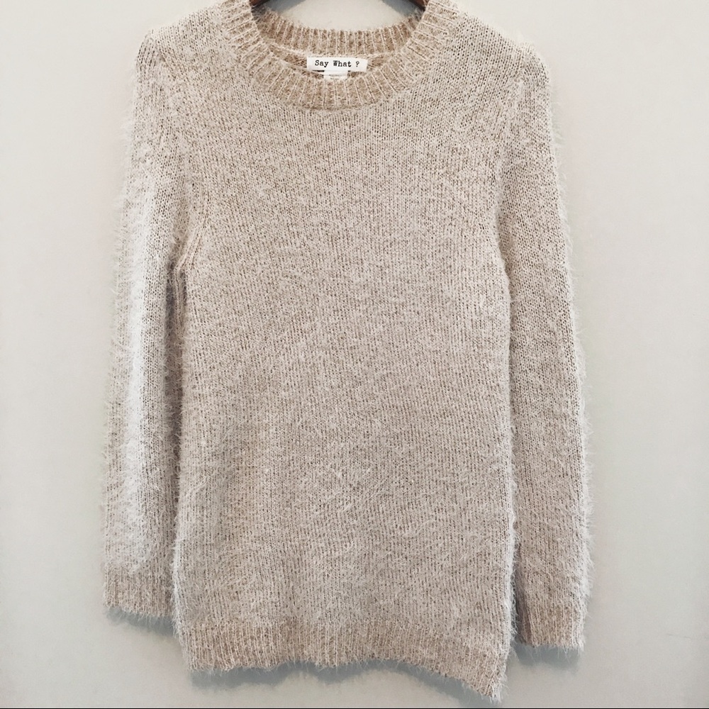 Small Fluffy Sweater!