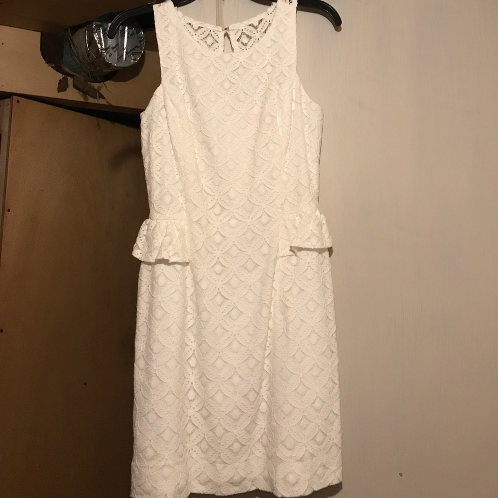 White Lilly Pulitzer dress