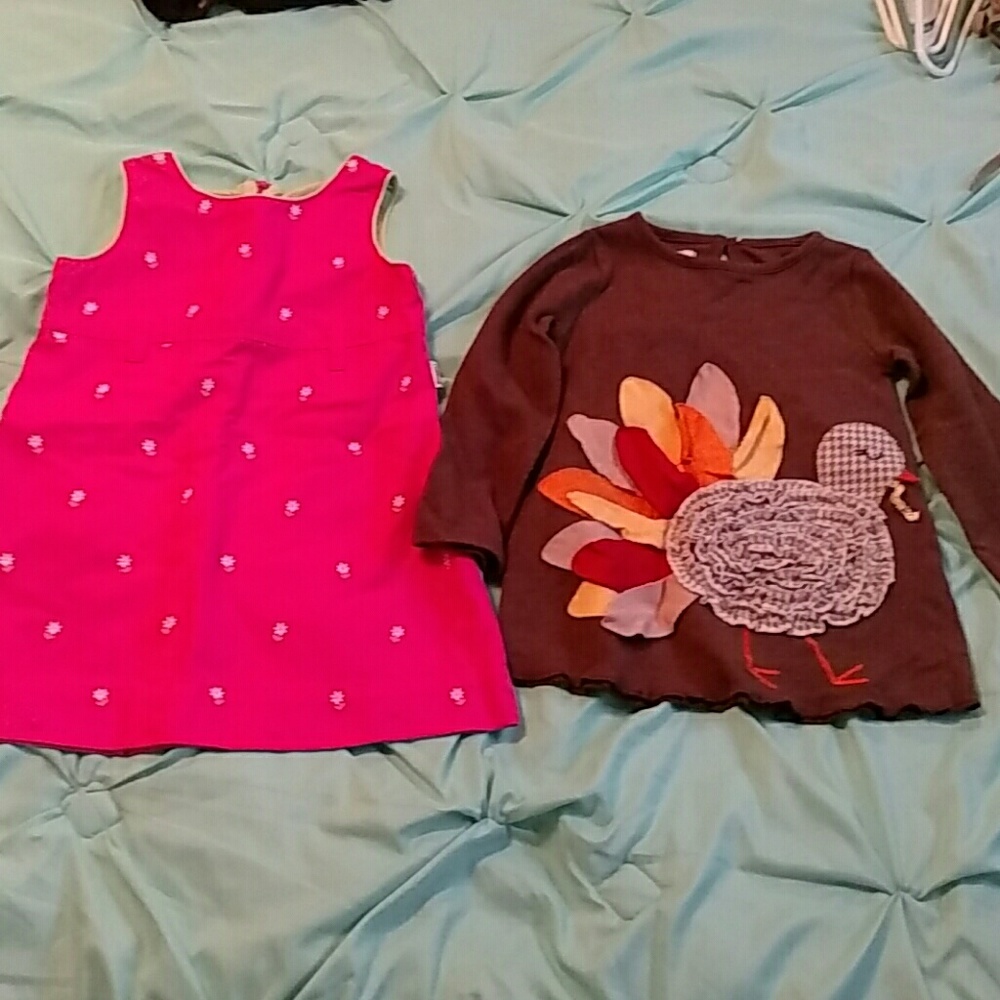 Two dresses.