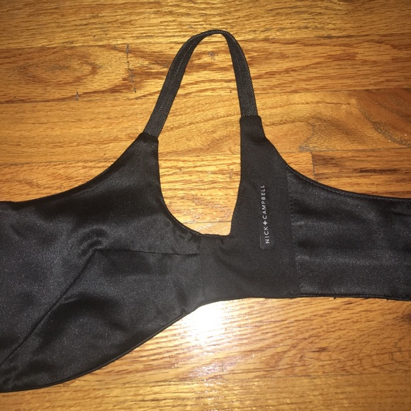 N+C Black Leather & Denim Top - Picture 5 of 5