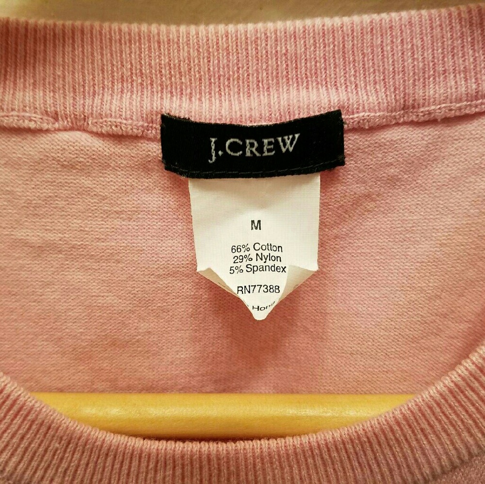 Jcrew  sleavless  cotton pink in pastel pink color - Picture 3 of 3