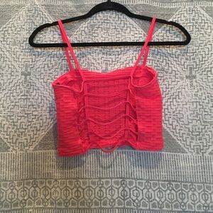 Open-back Coral Crop