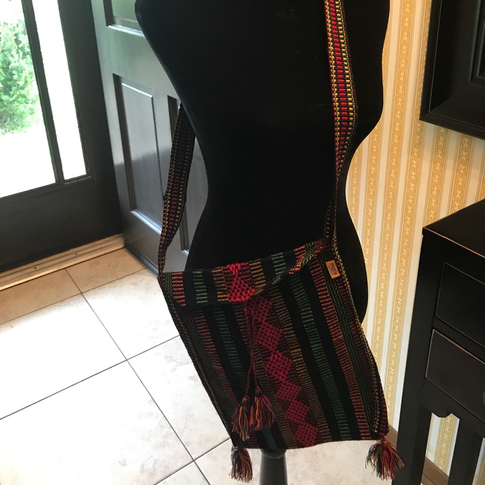 Multicolour cross the body bag