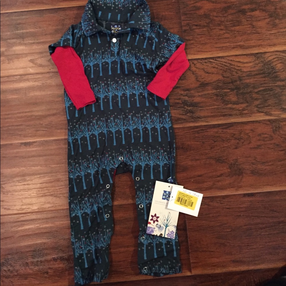 Kickee pants outfit. 12-18M