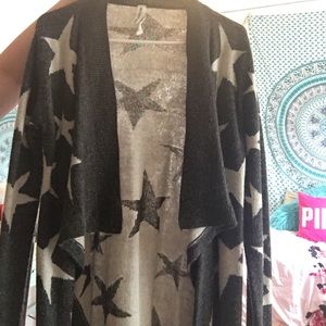 Aeropostale cardigan with Stars Bethany mota