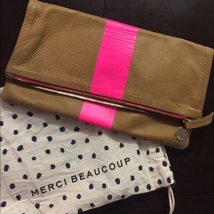 Claire Vivier fold over clutch