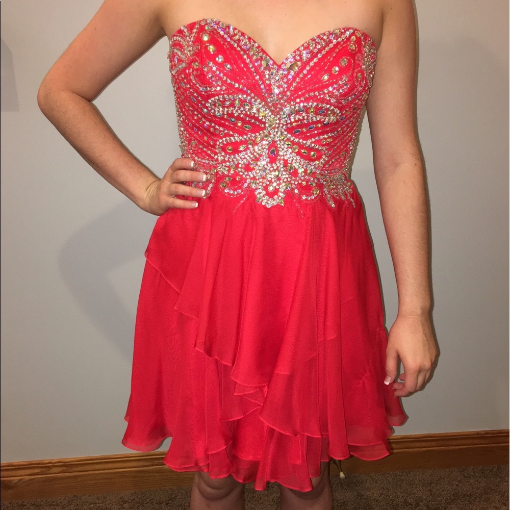 Red Homecoming Dress