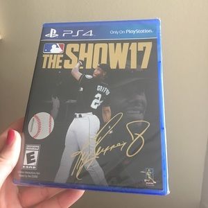 PS4 The Show 17; rated E; official MLB