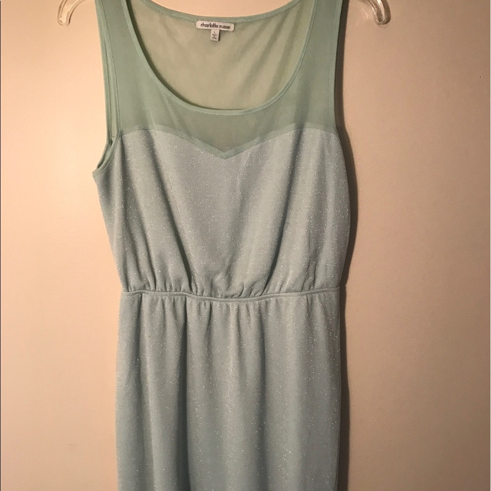 Teal Charlotte Russe dress