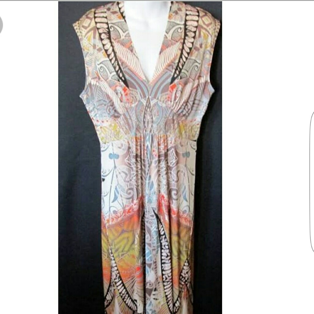 Beautiful Unity World Maxi Dress - EUC FINAL PRICE