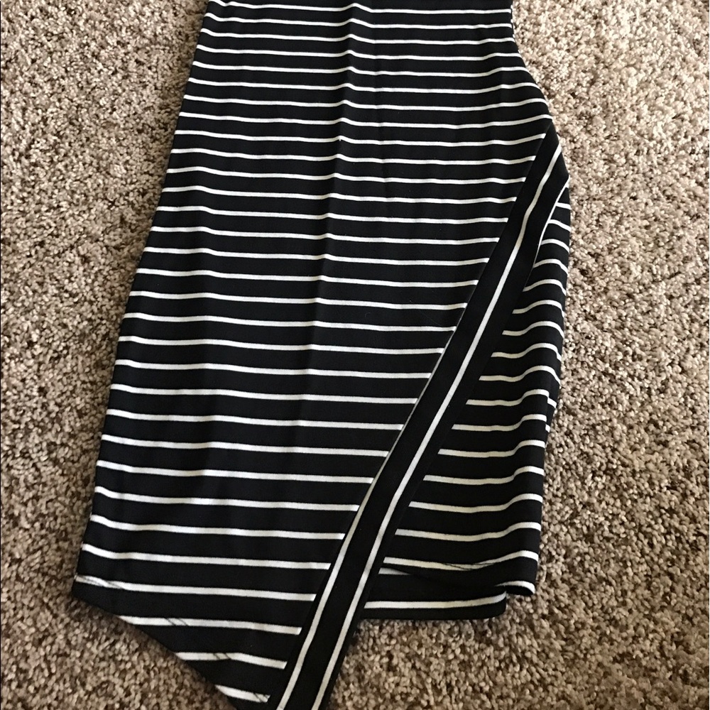 Bebe stripped dress