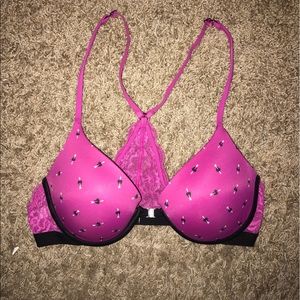 VS Lace Racerback Bra