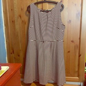 Plus size stripe dress!