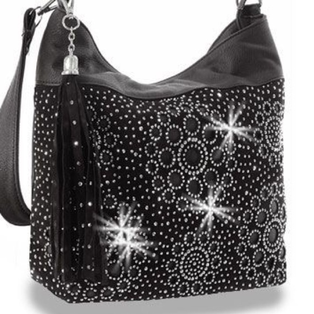 Boutique Bling black purse