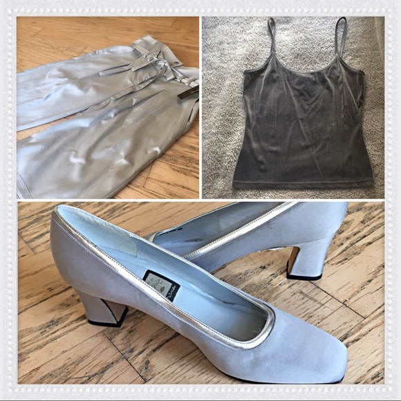 Velvety Gray Tank Top - Picture 3 of 3