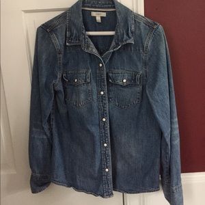 Jcrew chambray shirt
