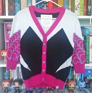 Spider-Gwen 3/3 Sleeve Cardigan by Welovefine