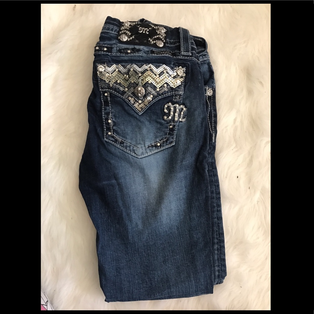 Miss Me mid-rise bootcut jeans