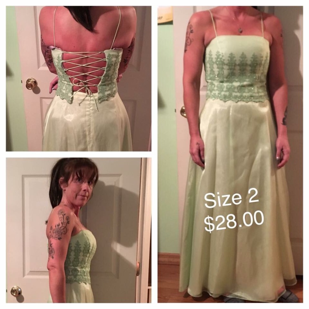 2pcs lime green