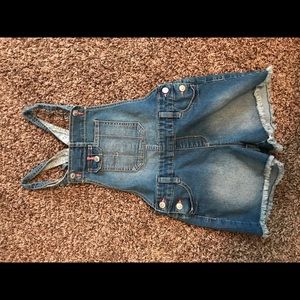 Girls jean overalls