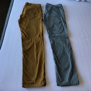 2 pairs of arc teryx pants