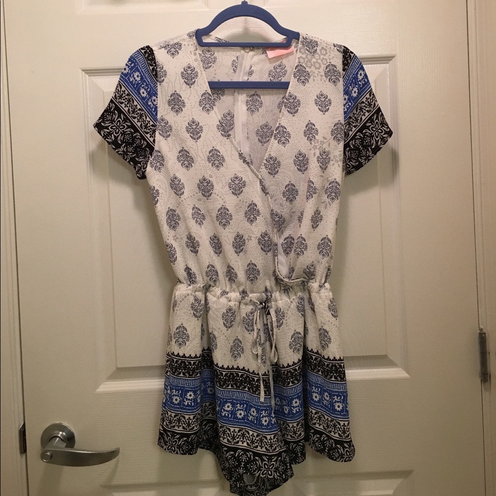Wishful Thinking Romper (Brand New, Never Worn)
