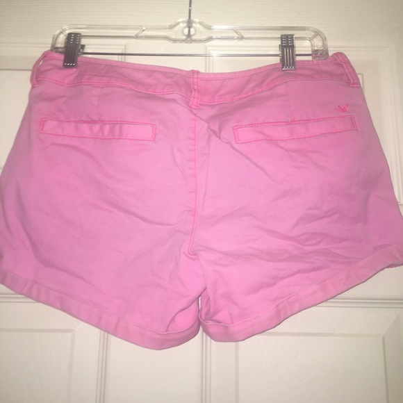 Pink American Eagle Mid-rise Shorts - Picture 3 of 4