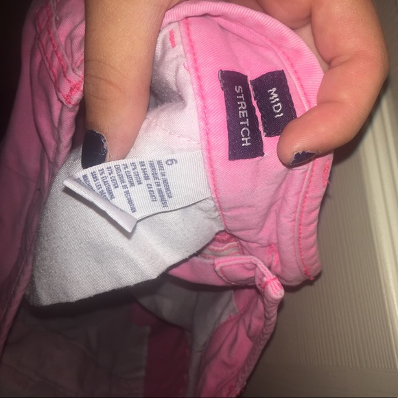 Pink American Eagle Mid-rise Shorts - Picture 4 of 4