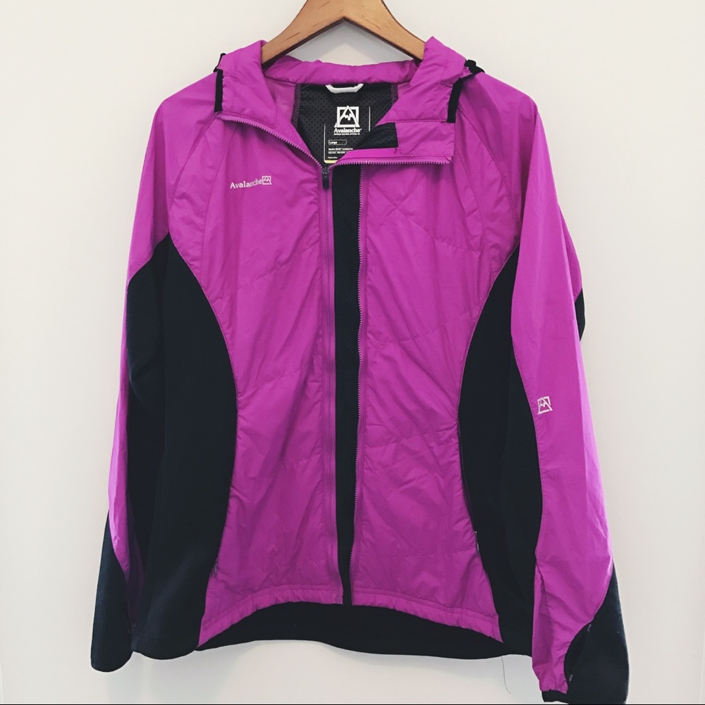 Avalanche Purple Windbreaker!