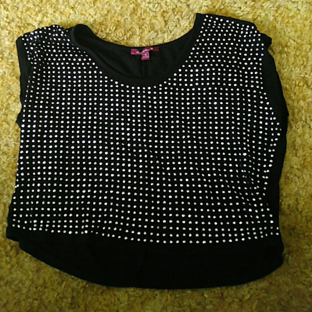 Bedazzled crop top