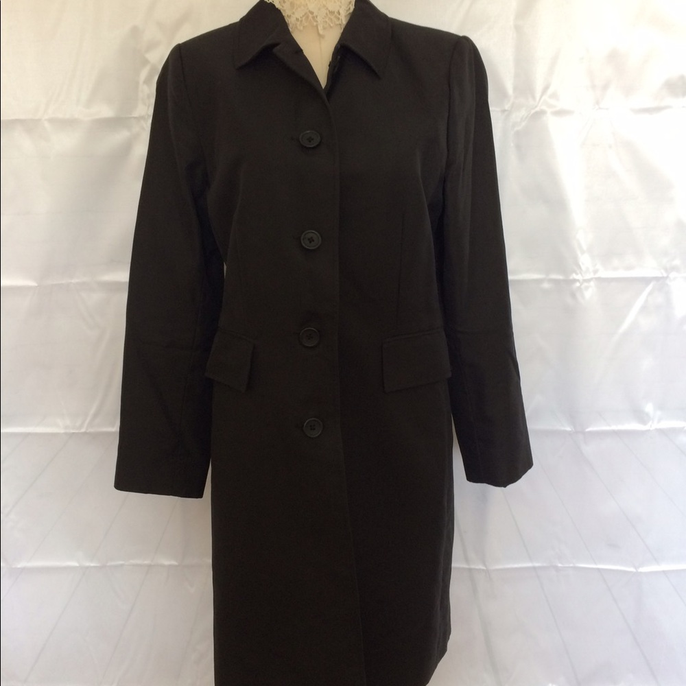 Banana Republic Dk navy/blk trench size S