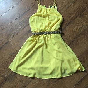 Yellow dress