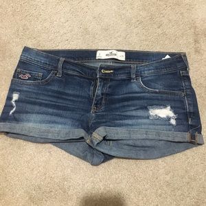 Hollister Distressed Jean Shorts