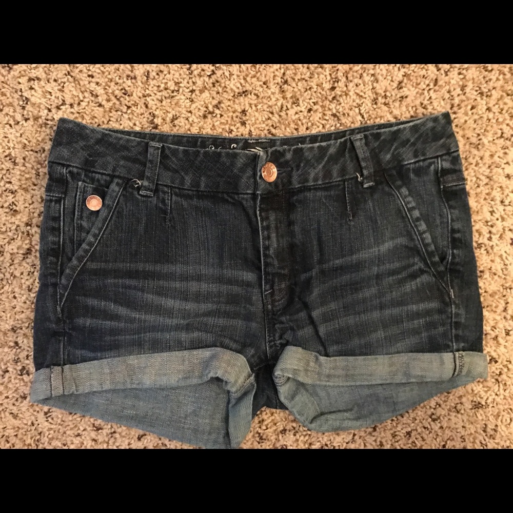 Express jean shorts