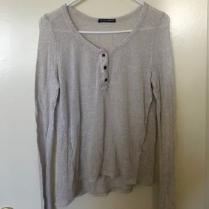 Brandy Melville Knitted Henley