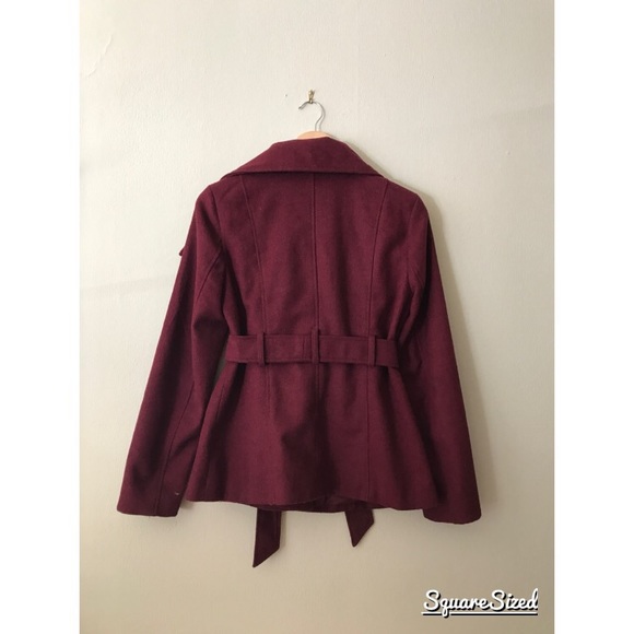Maroon Jack by BB Dakota Wrap Jacket - Picture 3 of 3
