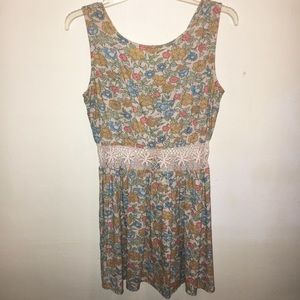 Topshop Floral Dress